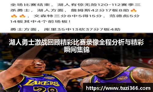 湖人勇士激战回顾精彩比赛录像全程分析与精彩瞬间集锦